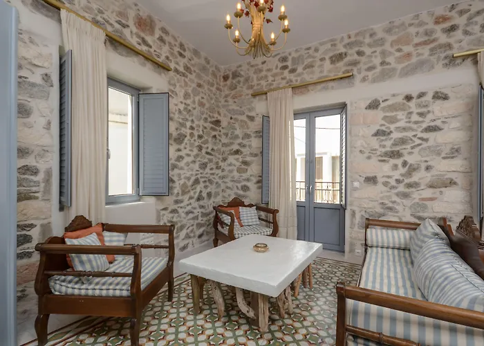 Apartment Center Houses Naxos City