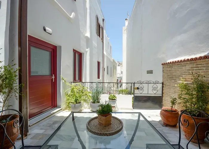 Apartment Center Houses Naxos City